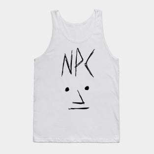 Dark and Gritty NPC Meme Tank Top